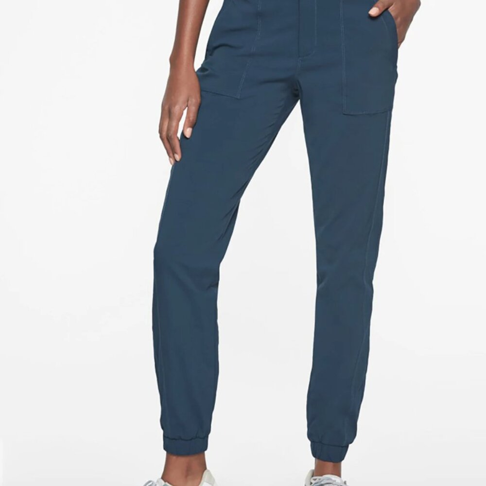 Athleta Trekkie Jogger 2.0 - Size 6, Blue